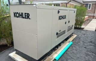 Common Backup Power Generator Emergencies That Require Immediate Professional Attention | 3 | Long Island Power Systems Kohler standby generator installed outdoors by Long Island Power Systems